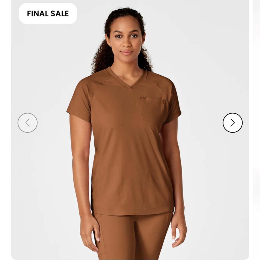 Renew yoga scrub top